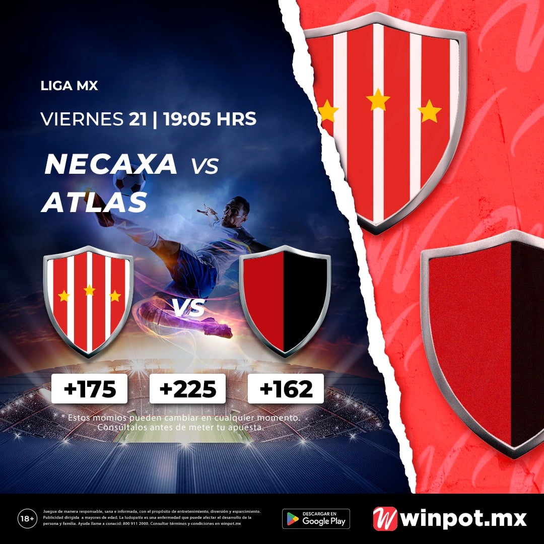 Necaxa vs Atlas Winpot.mx Blog