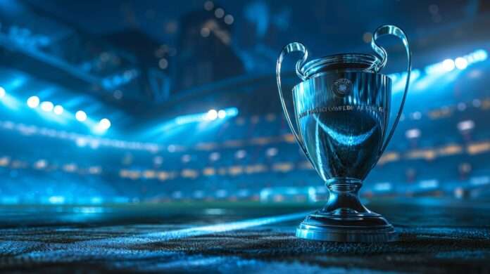 Imagen de la copa de campeón de Champions League